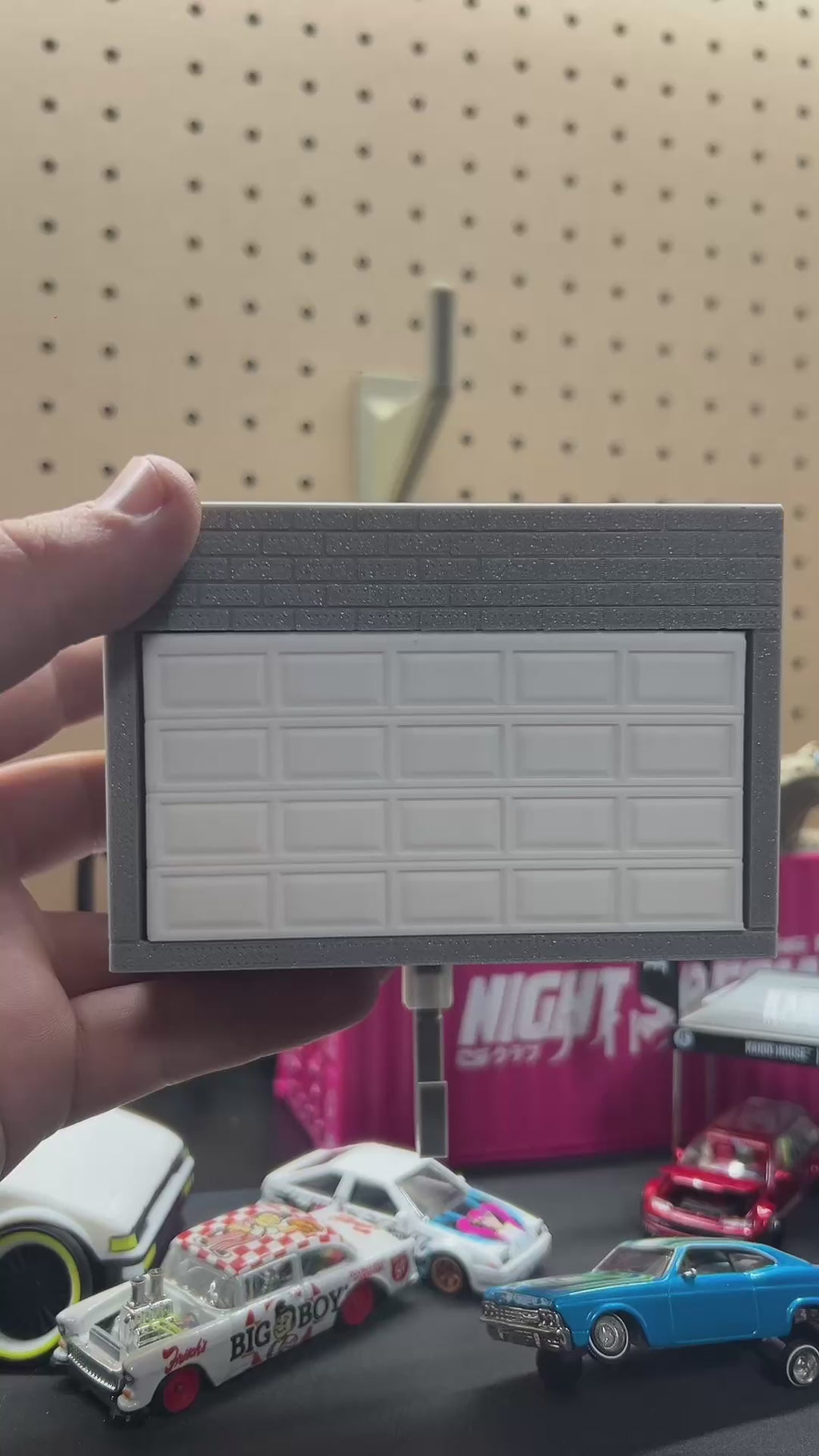 Customizable Hotwheels Garage Key Hanger